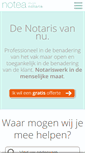 Mobile Screenshot of notea.nl